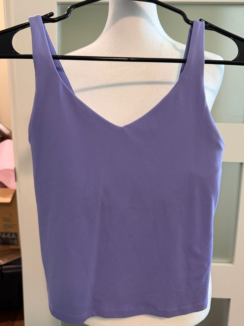 aerie Lilac V-Neck Tank Top - Sleeveless Women's Top